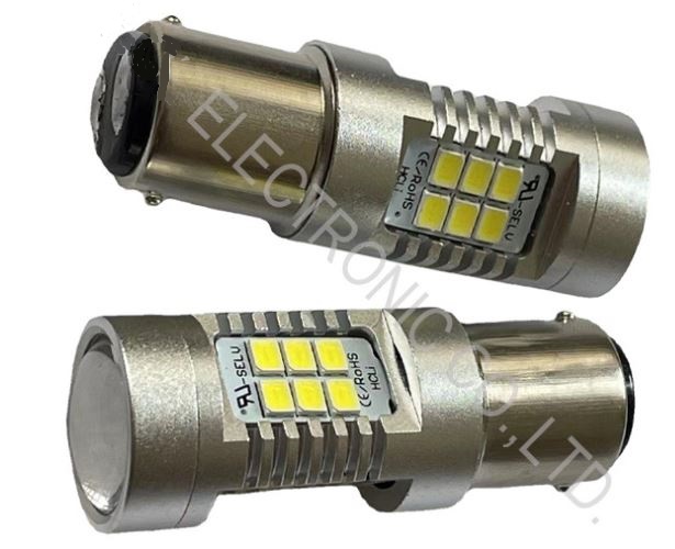 Ba15s Single Bayonet 18 smd LED Bulb - Atlantic Marine Lighting