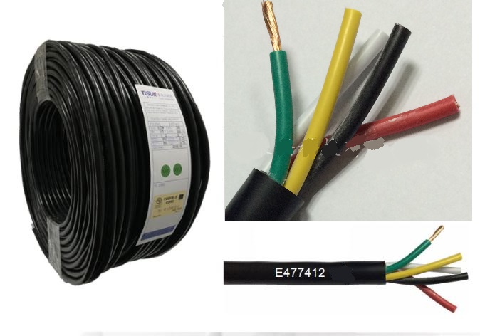 UL62 105°C outdoor 18AWG 5 core DALI bus cable