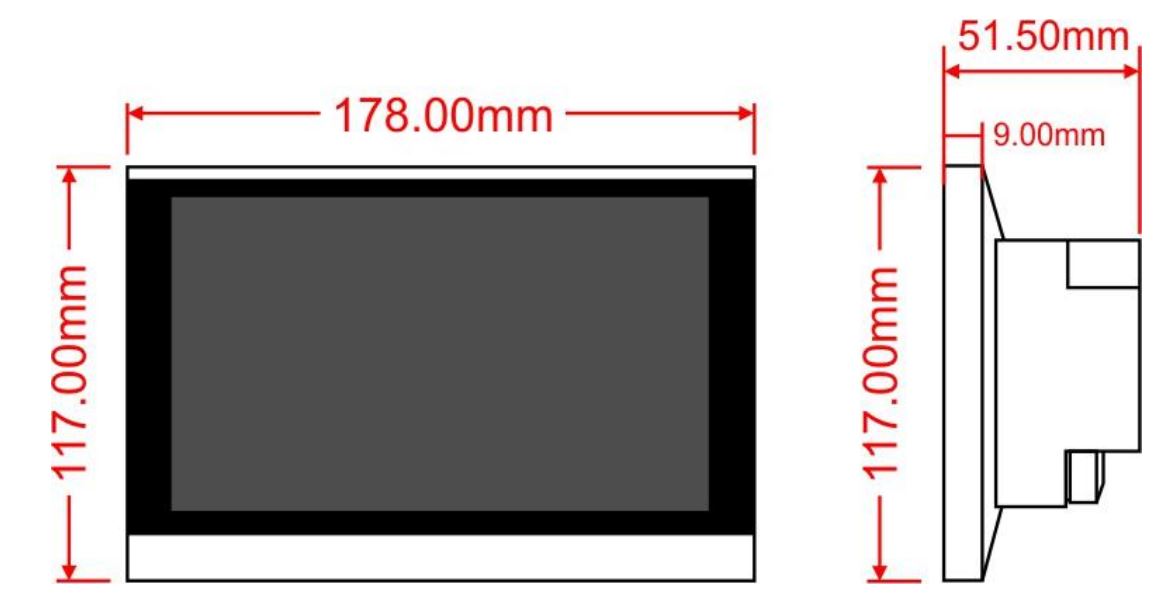 (image for) LED Controller of Dali 7 Inch Panel System DALI control panel - Click Image to Close