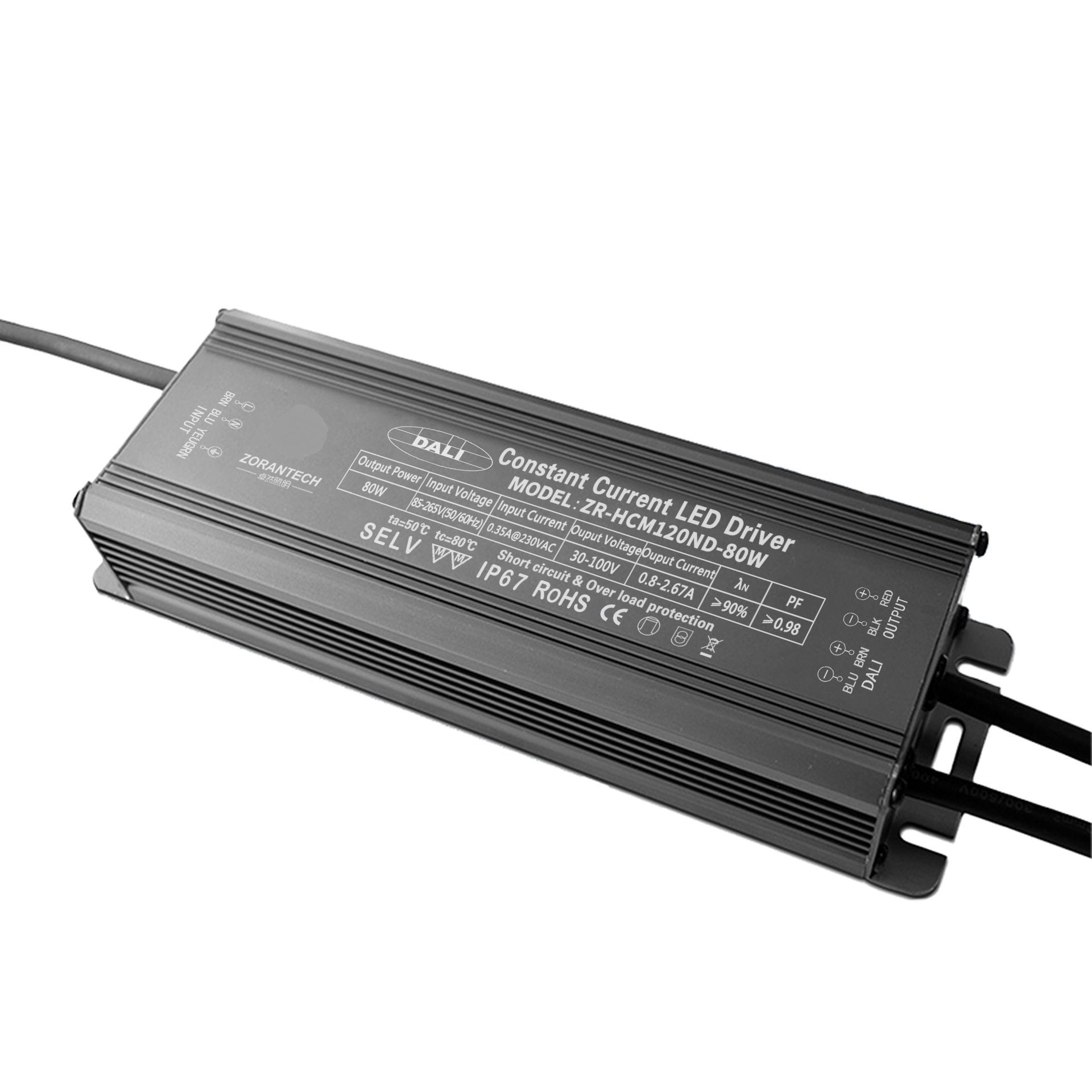 (image for) 40W DALI constant current led driver DALI dimming PUSH dimming