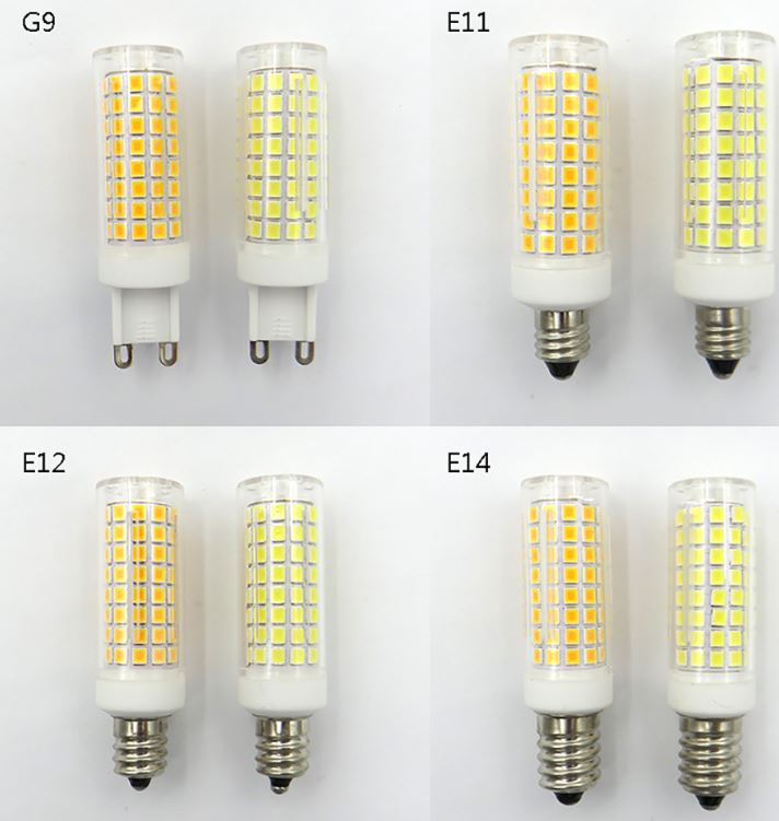 (image for) 10W TRIAC dimmable LED bulb E11 E12 E14 E17 BA15D G4 G8 G9 - Click Image to Close