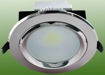 (image for) LED downlight 5 Watts Chrome finish Fixture, 85~265V - Click Image to Close