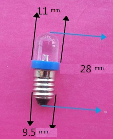 (image for) E10 AC6.3V LED teach experiment Student Circuit Electrical Test