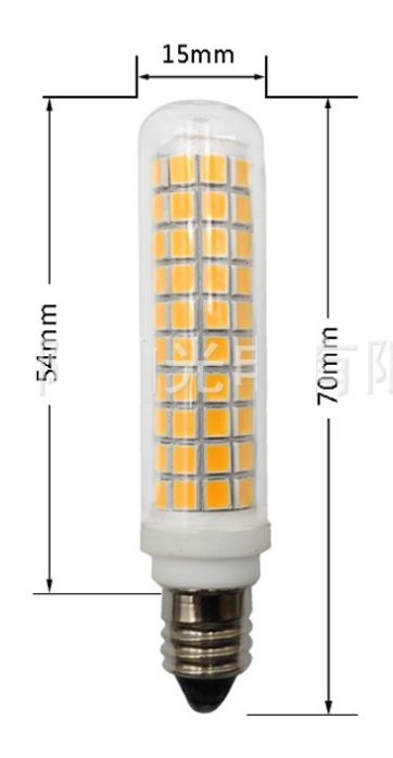 (image for) 75 Watt Equivalent T4 Mini Candelabra E11 Decorative LED bulb