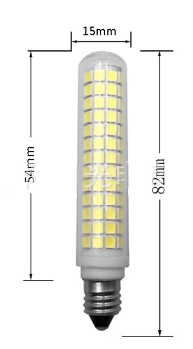 (image for) 150 Watt Equivalent T4 Mini Candelabra E11 Decorative LED bulb