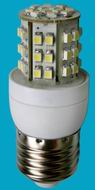 (image for) 3 Watt E27 LED light bulb replacemen, 48 pcs LEDs, Cool white