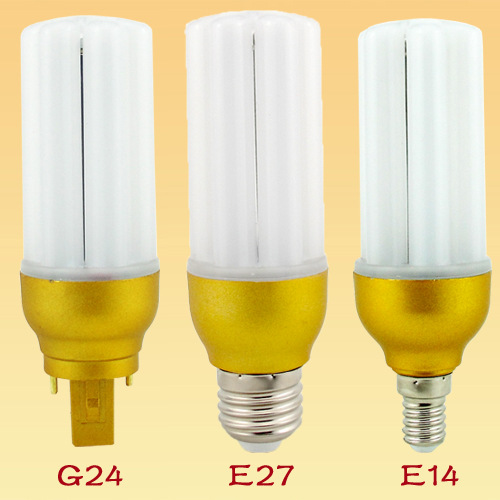 7W 40MM U shape CFL replacement bulb G24 LED bulb 2 pin 4 pin