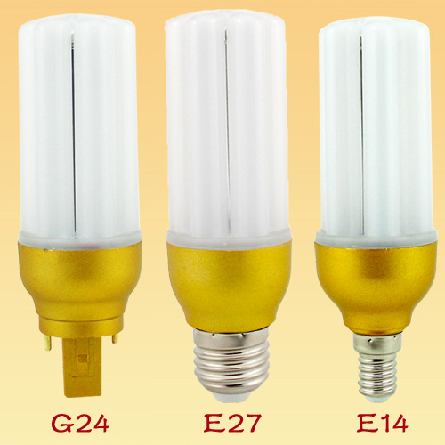 (image for) 7W 40MM U shape CFL replacement bulb G24 LED bulb 2 pin 4 pin, Dc dimming led, pwm dimming led without external pwm signals
