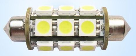 (image for) Festoon LED bulbs for cars boats