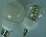 (image for) A19 Bulb,5.4W, 27pcs 5050 SMD LED,E14/E27/B22 base,12V/120V/240V - Click Image to Close