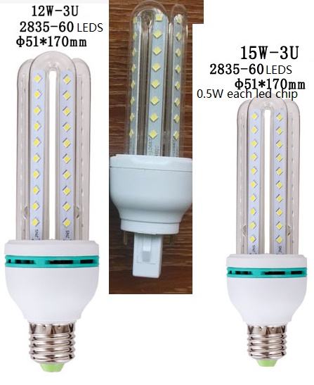 (image for) 12W E27 B22 G24 LED bulb G24 2 G24 pin 4 pin 12V 24V 36V 48V LED