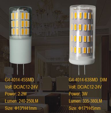 (image for) G4 12V 24V marine led Bulb 2.2W dimmable LED INDICATOR LIGHT, LED boat lights interior