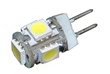 (image for) G4 LED Bulbs 5 SMD 5050 LEDS, 0.72 watt , DC12V, Different color