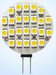 (image for) JC G4, 1.9Watt 24PCS 3528 SMD LED, Cool white, 12V