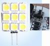 (image for) G4 back/side pin, 1.8W 9 pcs 5050 SMD LED, differtnt color,OEM