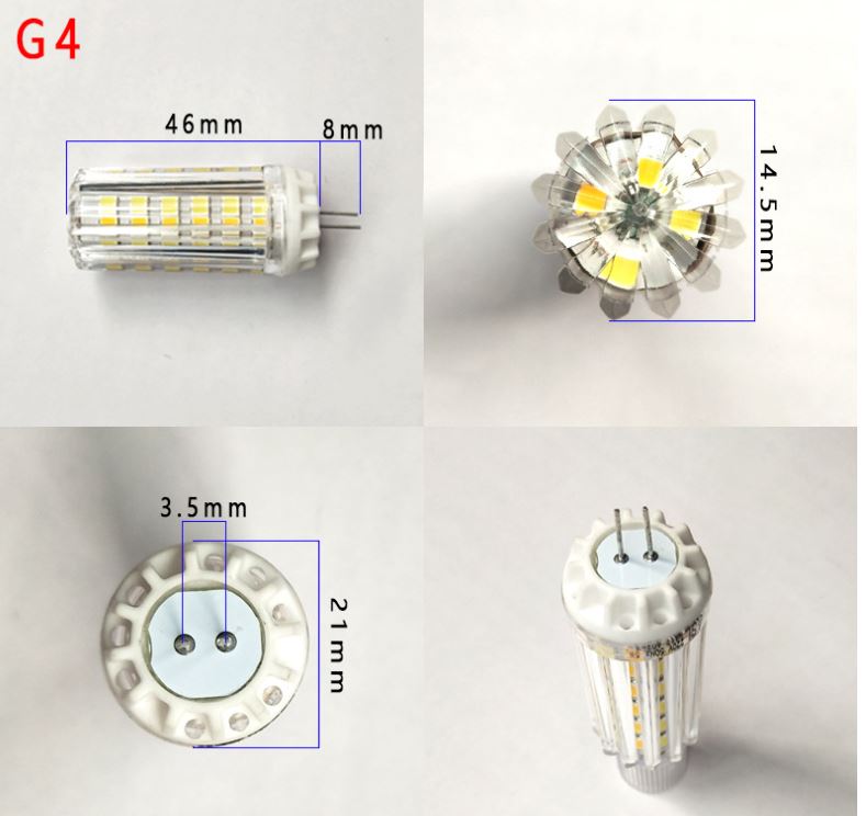 (image for) 5W G9 G4 marine led bulb red/white switchable led navigation - Click Image to Close