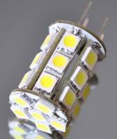 (image for) G4, 4 Watt light bulbs LED, 24pcs 5050 SMD, Cool white, 8~30V