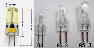 LED Bulb G4, dimmable, 0,95 W 