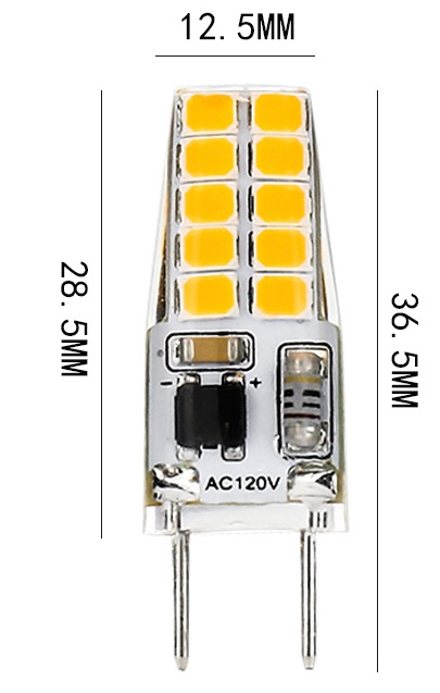 (image for) 2W G8 Bulb LED Replacement dimmable G8 led bulb replacement