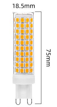 (image for) Customized 7W G9 ceramic phase dimming led bulb, G9 LED replacement bulb, G9 Xenon replacement bulbs, SCR Phase dimmable or non-dimmable