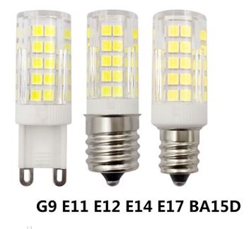 6W dimmable E11 LED E12 LED, E14 LED, E17 LED, G9 LED, BA15D LED