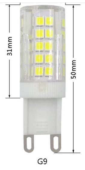 (image for) 6W dimmable E11 LED E12 LED, E14 LED, E17 LED, G9 LED, BA15D LED