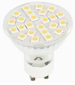 (image for) GU10, 3.5W LED Lights, 24pcs 5050 SMD LED, warm white, AC120V