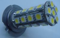 (image for) H7 car led light bulbs, 4 watts, 30 pcs 5050 SMD, 12V HeadLamps