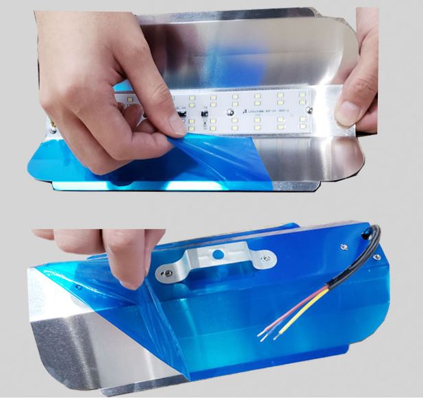 (image for) 100W LED Iodine Tungsten halogen lamp construction and working