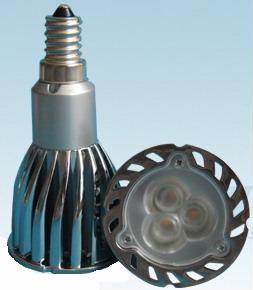 (image for) JDR, 3x2W =6W high power LED Spotlights, OEM order - Click Image to Close