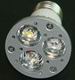 (image for) JDR LED light bulb replacement, E27, 3x1W =4W, Warm white