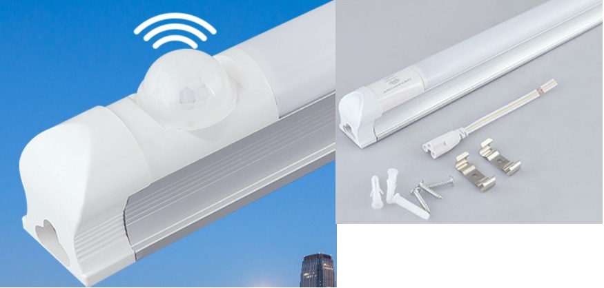 (image for) 6ea T8 4FT18W automatic PIR sensor LED fluorescent replacement - Click Image to Close