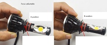 (image for) Decode 25W led headlights dual beam, Cree LED, DC10~32V