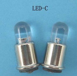 (image for) MF6 Midget Flange SX6S Miniature LED indicator aircraft lighting, 28V ge 327 bulb led replacement, ge 327 bulb led replacement - Click Image to Close