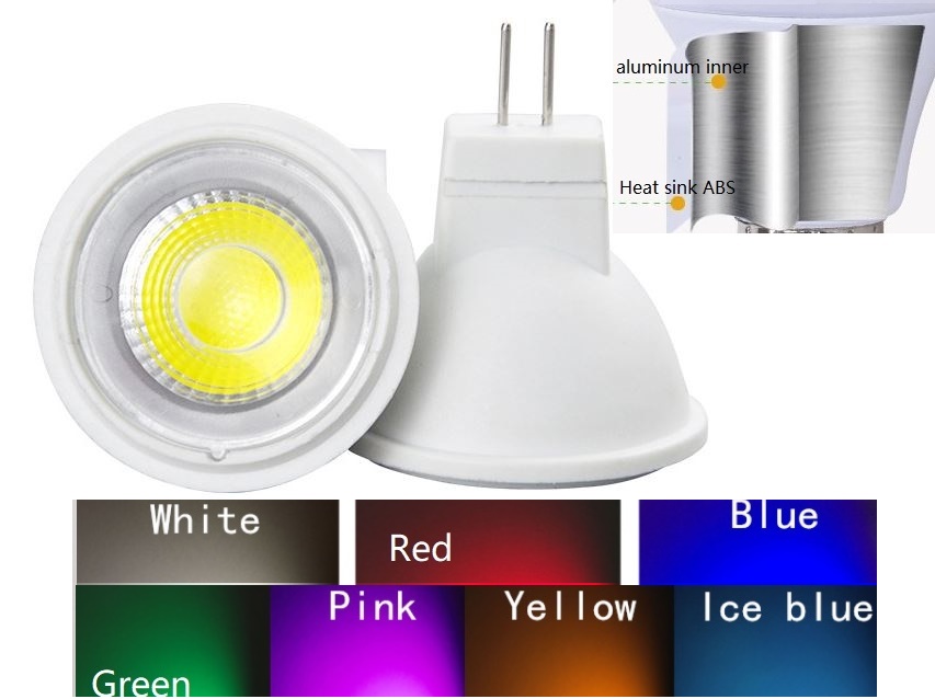 (image for) 3W Mini MR11 LED colorful Holiday Nightclub Accent lighting - Click Image to Close