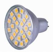 MR16 led light bulbs, W/cover, 3.5 watt, cool white,10~30v