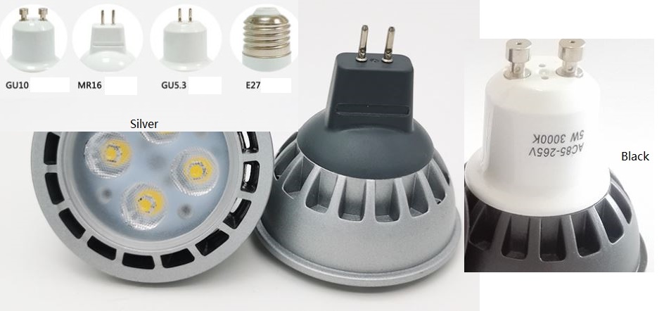 4W GU5.3 marine LED bulb, MR16 GU10 E27 Machine tools LED bulb