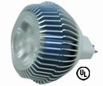 (image for) MR16 LED light bulbs, 3X1W, Natural White, UL Certificate