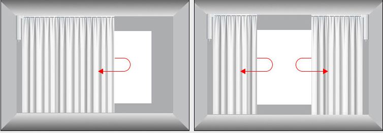 (image for) Remote control WIFI Apple Siri speaker remote curtain opener homekit, Single Curtain Track with homekit curtain motor, Nano Silence Track - Click Image to Close
