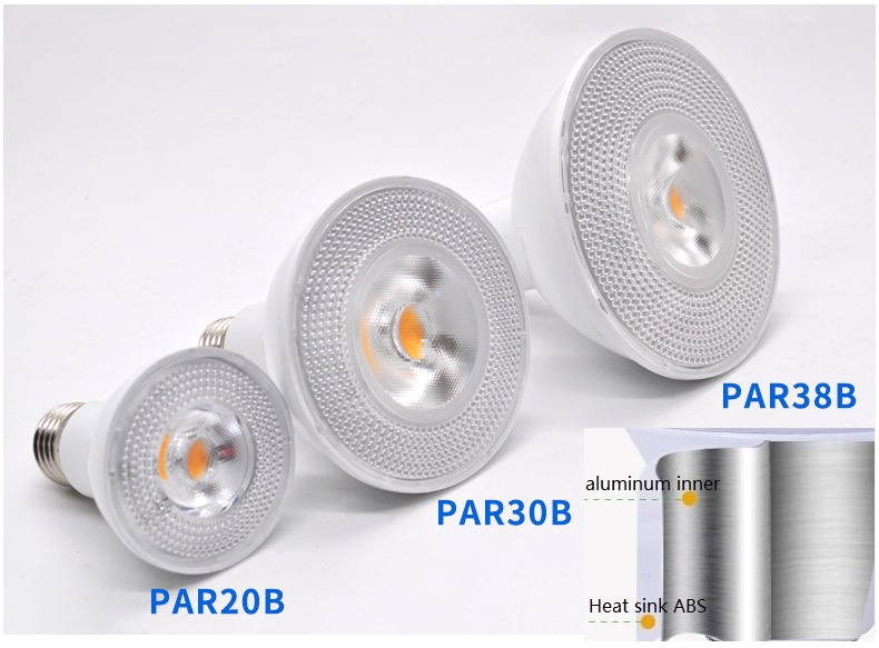 (image for) 9W E27 PAR20 spotlight compatible with Forward Phase dimming - Click Image to Close