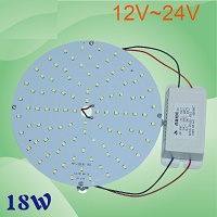 (image for) 12V/24v,18W led, 6.5" U or ring type 50W fluorescent replacement