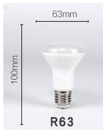 R63 LED bulb E26 E27 10W R63 reflector led bulb
