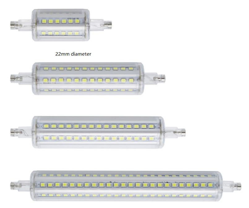 (image for) 277V 10W R7S LED bulb 118mm Quartz Double Ended replacement