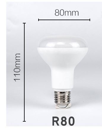 (image for) R80 LED bulb E26 E27 15W R80 reflector led bulb