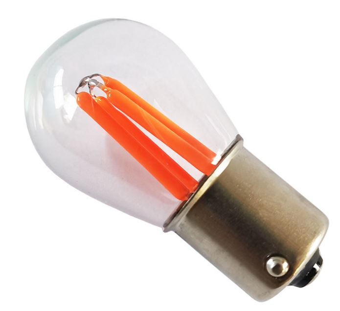 (image for) S25 3W LED bulb BA15S BA15D BAY15D for car braker, boat 12V 24V 48V battery charging light system