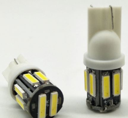 (image for) T10 WEDGE 2W LED Instrument Panel bulb 12V 24V T10 Dash Light - Click Image to Close