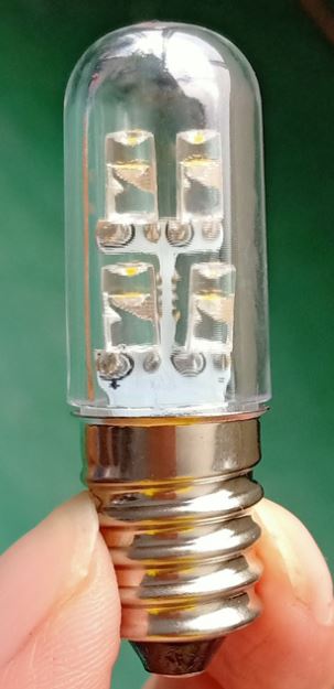 (image for) T15 0.5W LED instrument light, 0.5W E12 LED Bulb S6 LED Night Light Bulbs- E14 LED Night Light Bulb, 0.5W Decorative Bulb