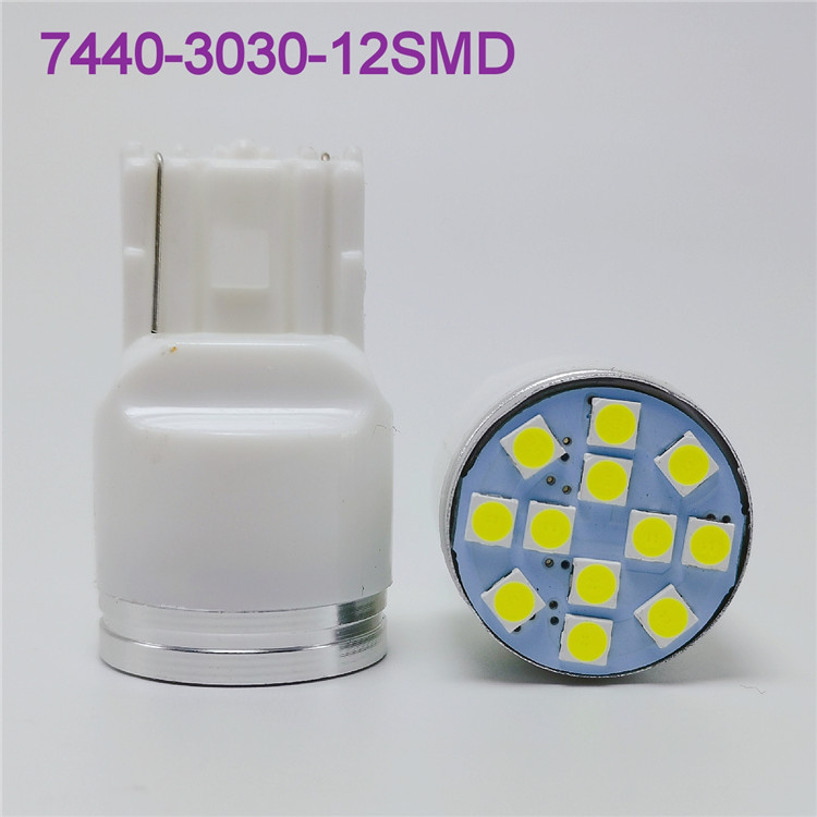 (image for) T20 car led bulb braking light turn signal back-up 24v 12V - Click Image to Close
