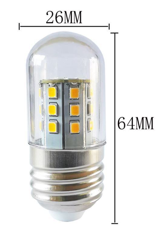 (image for) 4W T26 LED bulb E17 E14 E12 B22 E27 base 12V~85V 110V 220V Marine lights LED bulb