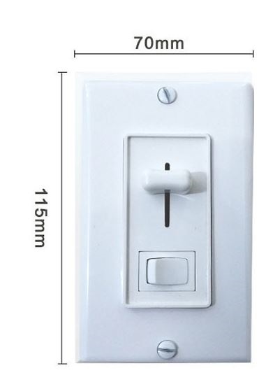 15A AC100 277V Multi voltage powerline dimmer switch